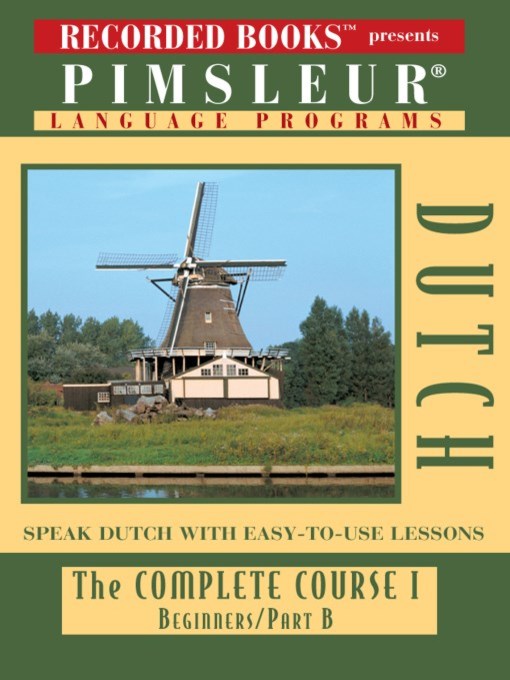 Title details for Dutch IB by Pimsleur Language Program - Available